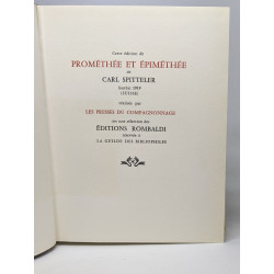 Lot prix nobel de littérature années 1910 aux éditions Rombaldi -...