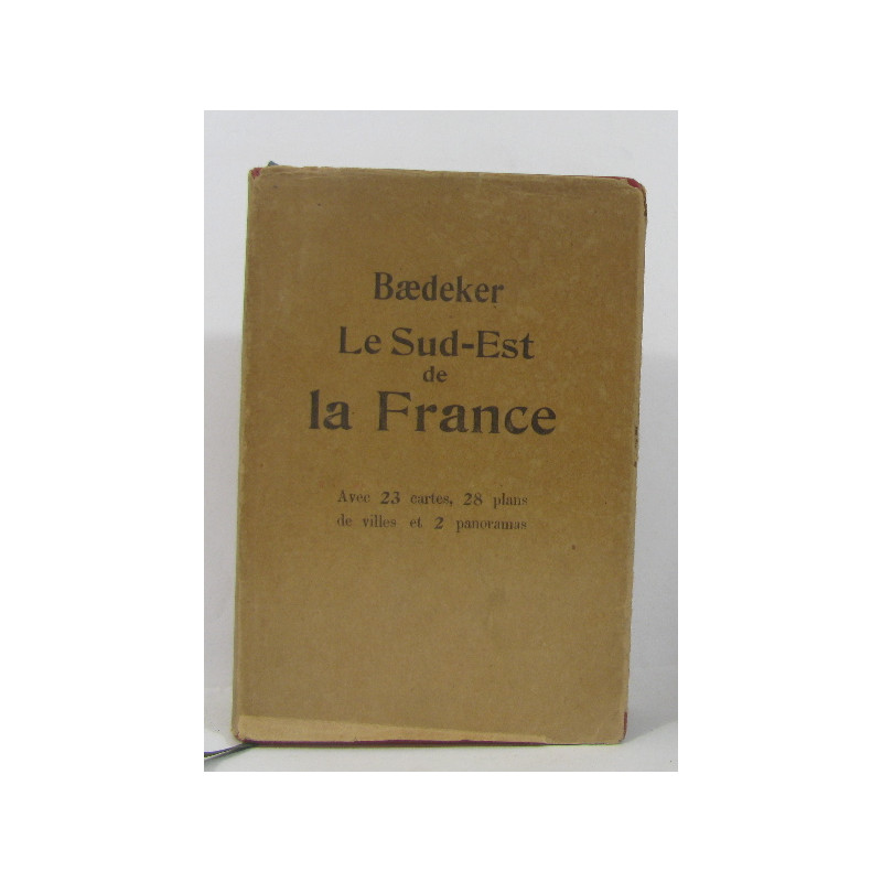Le sud est de la france - baedeker