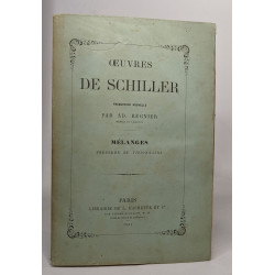 Oeuvres de schiller: mélanges de schiller précédés du visionnaire