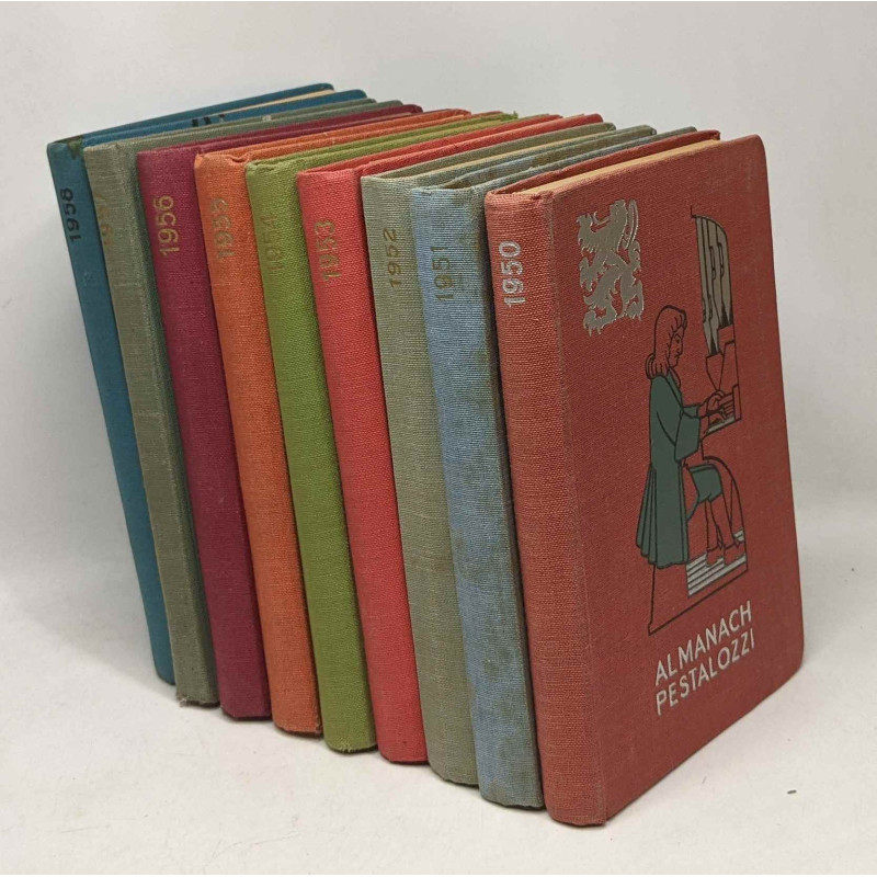 Almanach Pestolazzi - agenda de poche des écoliers belges ---...