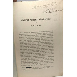 Études de Géométrie Non-Euclidienne - Ier Fascicule (oeuvres de...