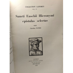 Sancti Eusebii Hieronyi epistulas selectas - Collection Latomus...
