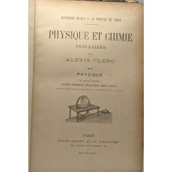 Physique et Chimie populaires - sciences mises à la portée de tous...