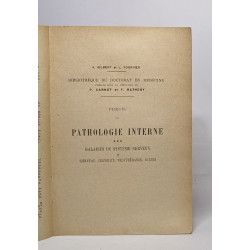 Précis de pathologie interne - maladies du système nerveux - I...