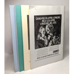 Notes fauniques de Gembloux 4 numéros: 17 - 20 - 22 - 23 (entre...