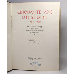 Cinquante ans d'Histoire 1900-1950 - tome I