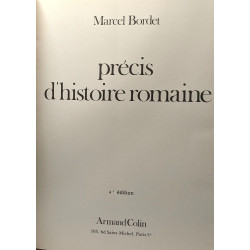 Précis d'histoire romaine - 4e éd