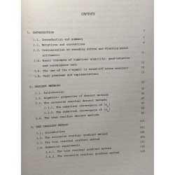 Round-off error analysis od descent methods for solving linear...