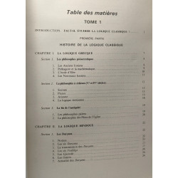 Eléments de logique classique - 2 tomes - 1/L'art de penser et de...