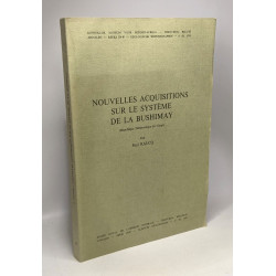 Nouvelles acquisitions sur le système de la Bushimay (république...