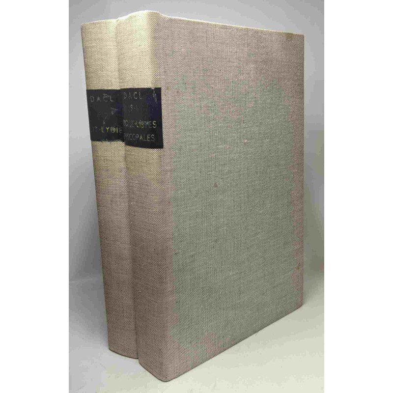 Dictionnaire d'archéologie chrétienne et de liturgie TOME NEUVIEME...