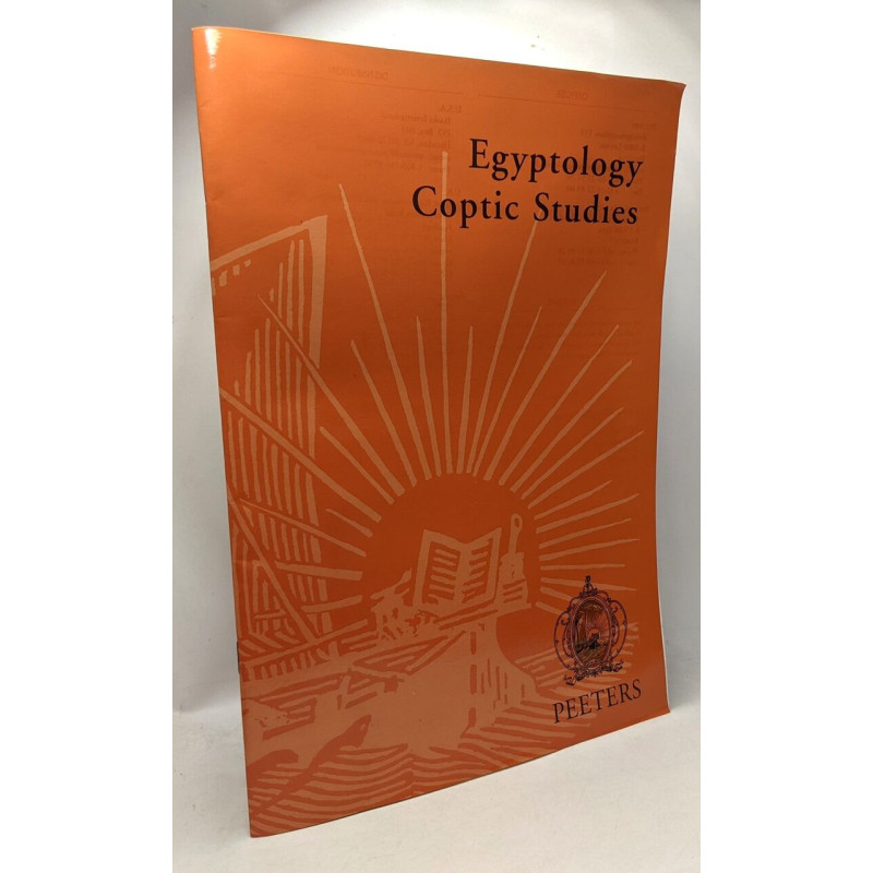 Egyptology Coptic Studies