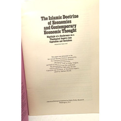 The islamic doctrine of economics and contemporary economic...