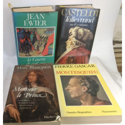 17 livres d'Histoires biographies (voir description): Louis XI...