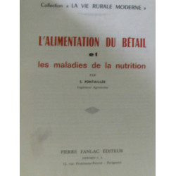 L'alimentation du bétail et les maladies de la nutrition...