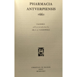Antidotarium gandavense 1661 + Antidotarium gandavense 1663 - 2...