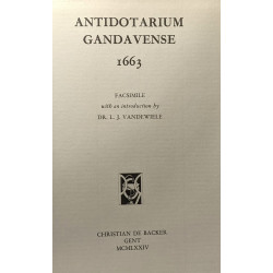 Antidotarium gandavense 1661 + Antidotarium gandavense 1663 - 2...