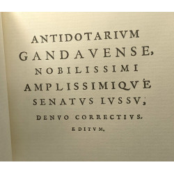 Antidotarium gandavense 1661 + Antidotarium gandavense 1663 - 2...