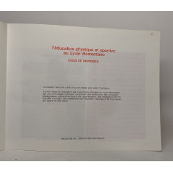 Lot de 2 d'éducation physique: L'éducation physique à l'école...