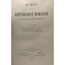 Le sénat de la république romaine sa composition et ses...