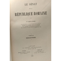 Le sénat de la république romaine sa composition et ses...