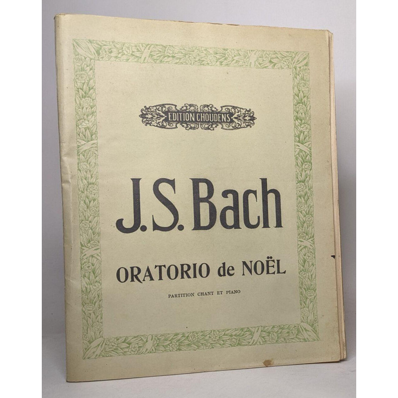 Oratorio de noël en six partie
