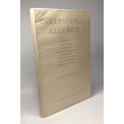 Occuptational allergy - lectures held during a course on...
