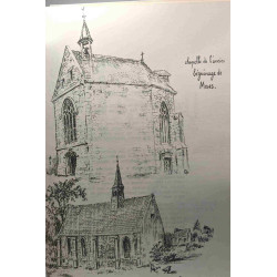 Béguinages de Belgique - dessins de M. Depelsenaire