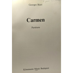 Carmen - Partitura