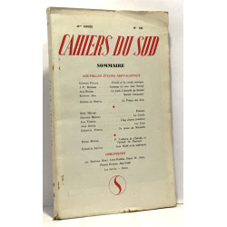 Cahiers du sud - 42me année N°331 1955