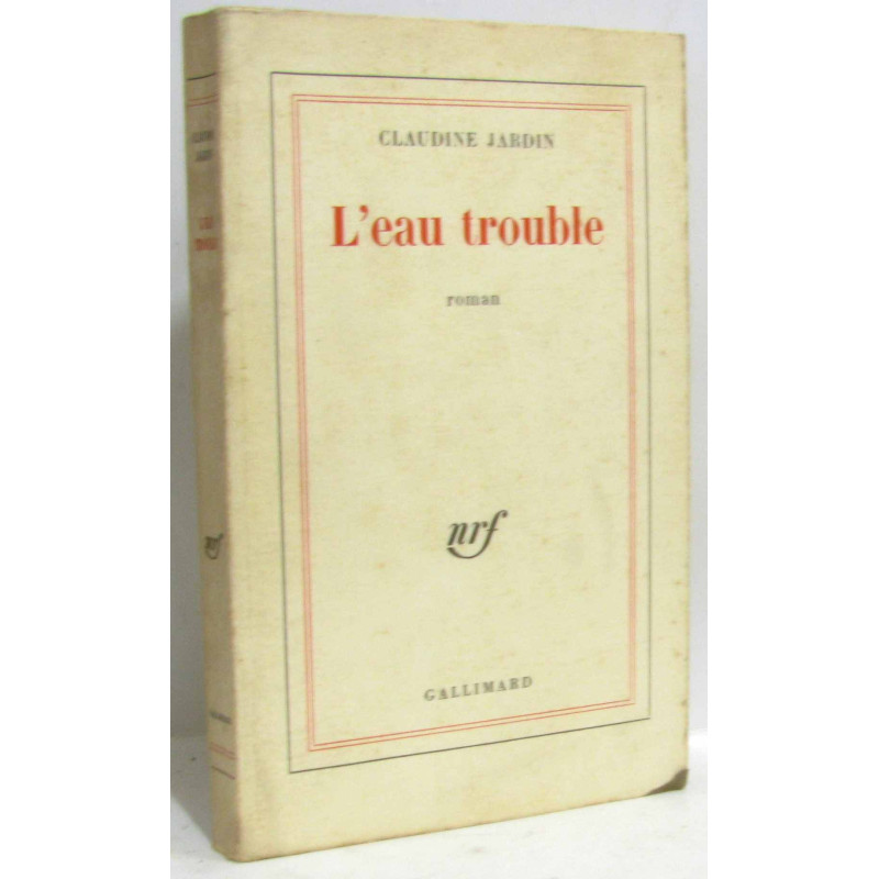 L'eau trouble