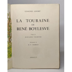 La touraine de rené boylesve