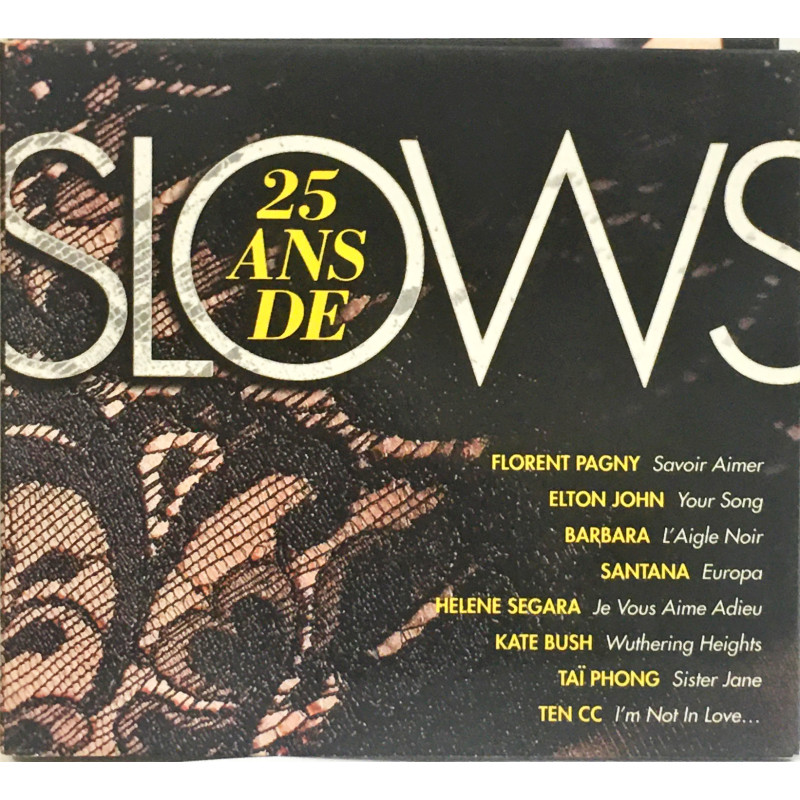 25 ans de slows (2 cd)