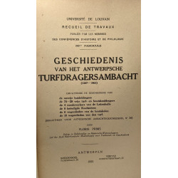 Geschiedenis van het antwerpsche van het antwerpsche...