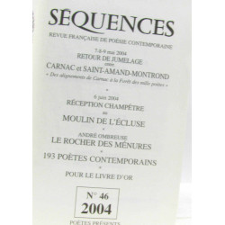 Séquences 6 numéros consécutifs de 1999 à 2004: n°41 au n°46...