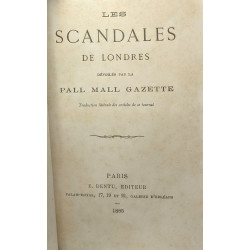 Les scandales de Londres dévoilés par la Pall Mall Gazette -...
