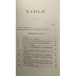 Les scandales de Londres dévoilés par la Pall Mall Gazette -...