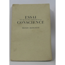 Essai sur les données immédiates de la conscience