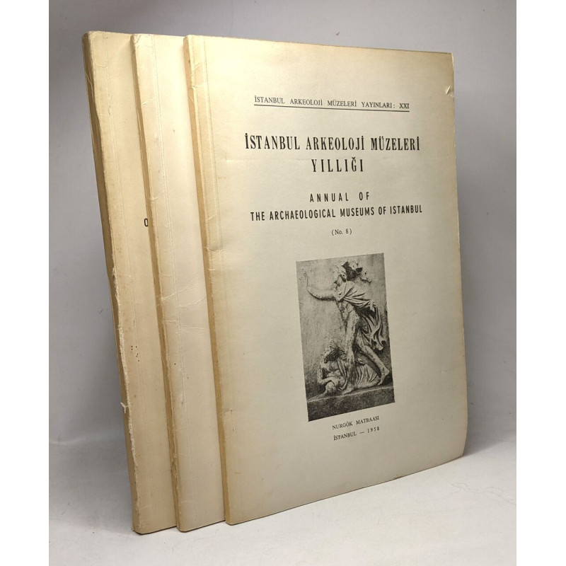 Istabul arkeoloji müzeleri yilligi N°8 (1958) + 9 (9160) + 10...
