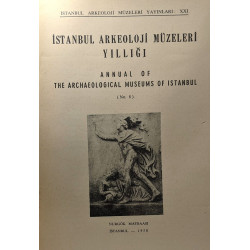 Istabul arkeoloji müzeleri yilligi N°8 (1958) + 9 (9160) + 10...