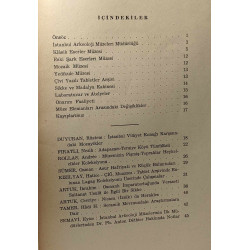 Istabul arkeoloji müzeleri yilligi N°8 (1958) + 9 (9160) + 10...