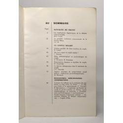 Annales de psychothérapie - n°5 T III 1972 - le couple malade...