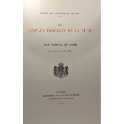 The temple of Derr --- Les temples immergés de la Nubie - service...