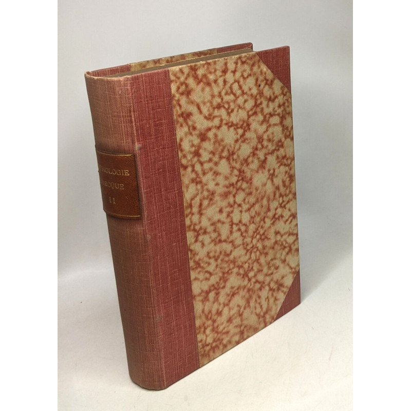 Anthologie grecque - TOME SECOND - avec notices biographiques et...