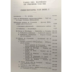 Bibiographie académique / academische bibiographie VI 1914-1934 +...
