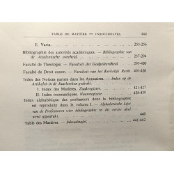 Bibiographie académique / academische bibiographie VI 1914-1934 +...