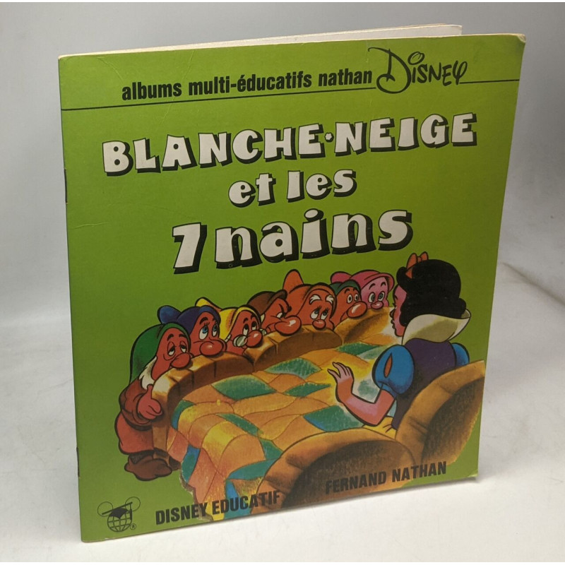 Blanche-neige et les 7 nains albums multi-éducatifs