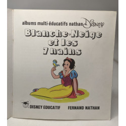 Blanche-neige et les 7 nains albums multi-éducatifs