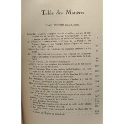 Annales de la société royale d'archéologie de Bruxelles - TOME...