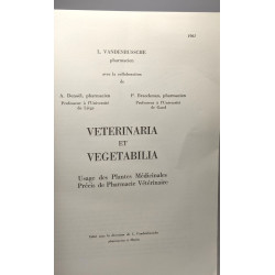 Veterinaria et vegetablilia - usage des plantes médicinales précis...